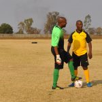 Benoni South African Police Services Soccer Team Match