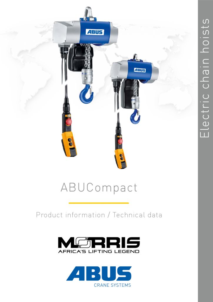 ABUS Electric Chain Hoist Morris Material Handling SA