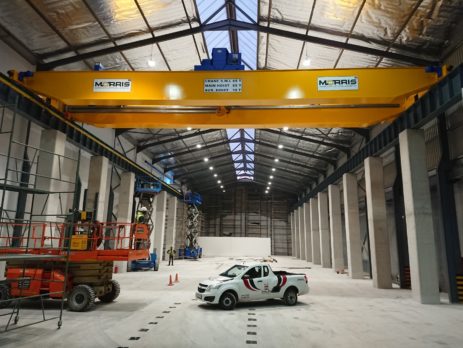 65 /10 ton double girder crane with energy chain